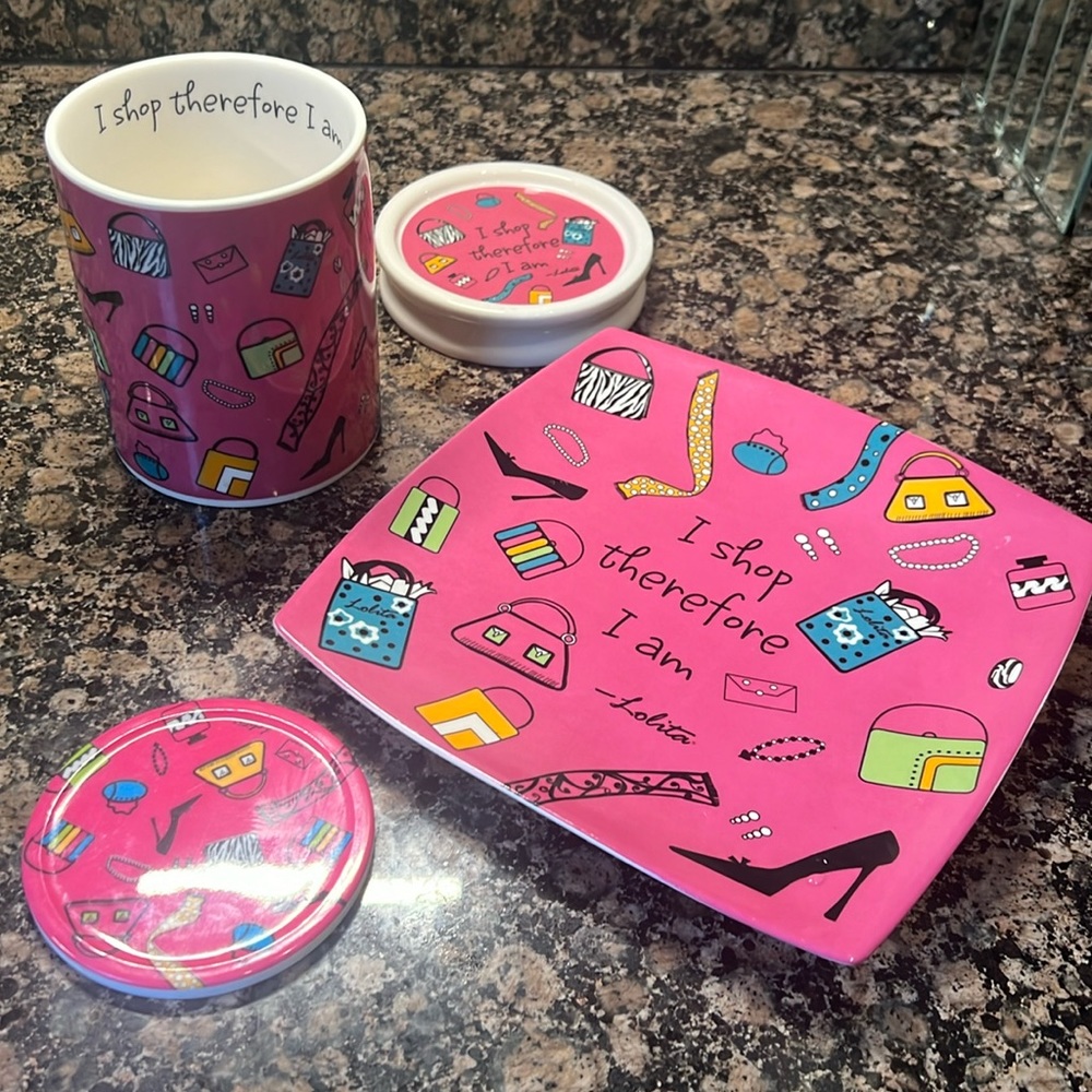 Lolita Appetizer/ wine set - “Shopaholic Too” theme